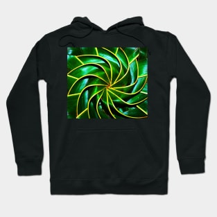 spiral weave Hoodie